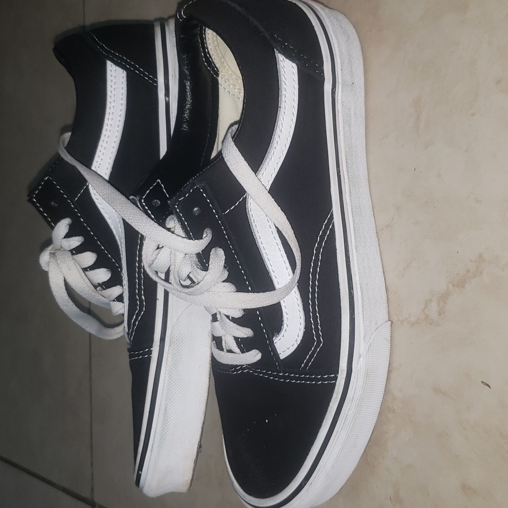 Vans Old Skool Black & White Shoes